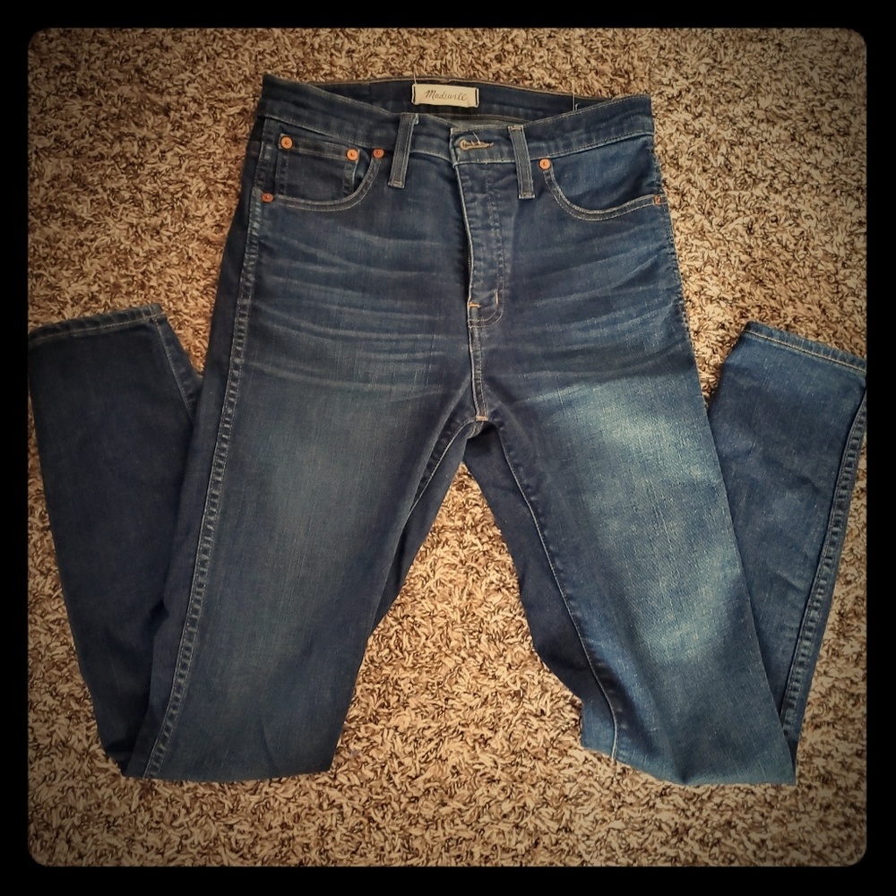 Madewell 10" high rise